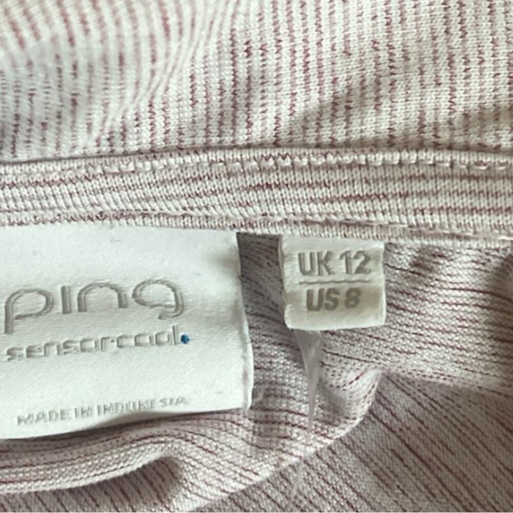 Ping Golf Women’s Beau Polo Shirt Top Size 8 Purple - Picture 11 of 11